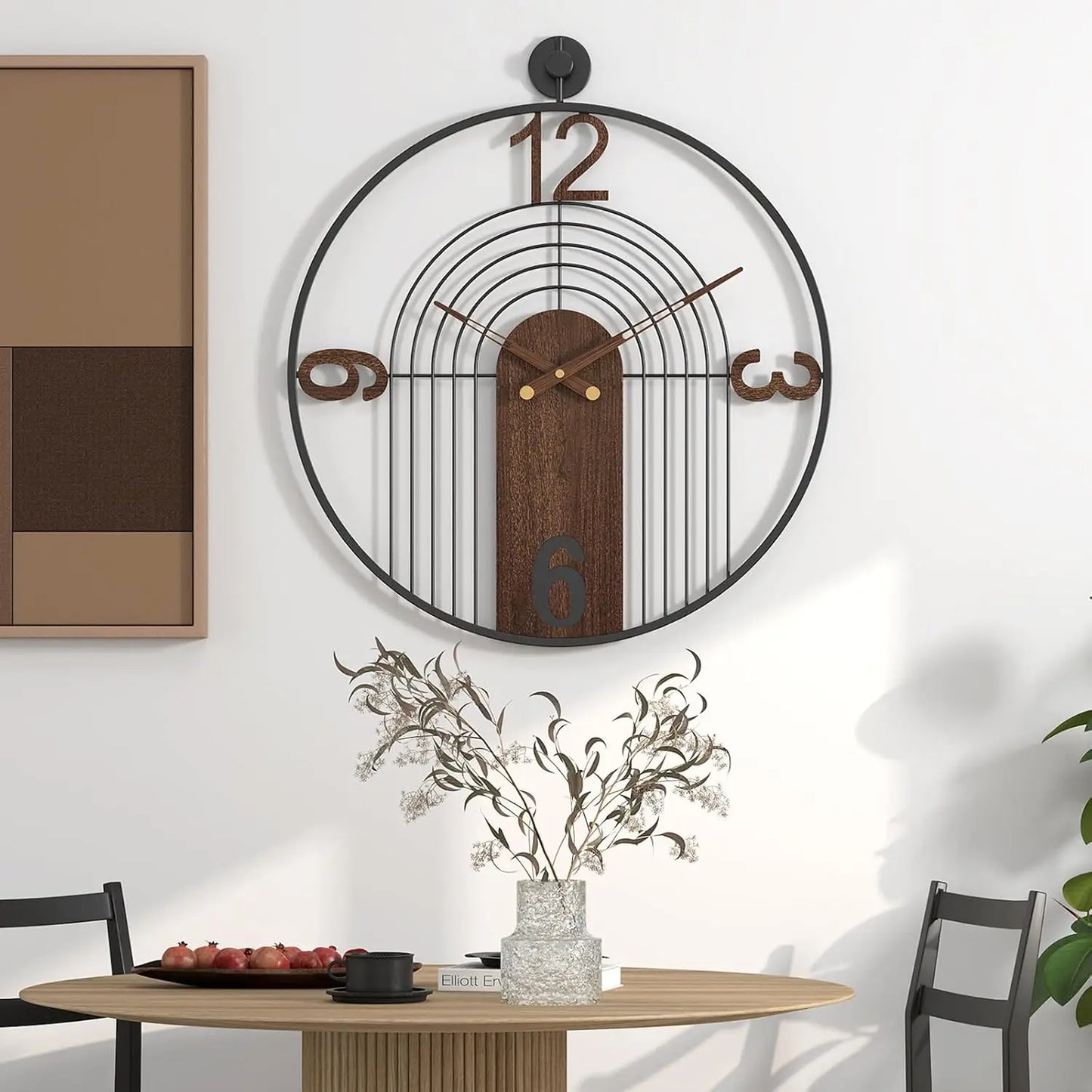 TIMEPORTAL ARC WALL CLOCK