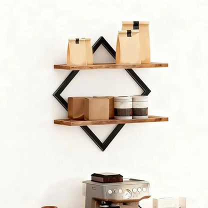 DIAMOND HAVEN WALL SHELF