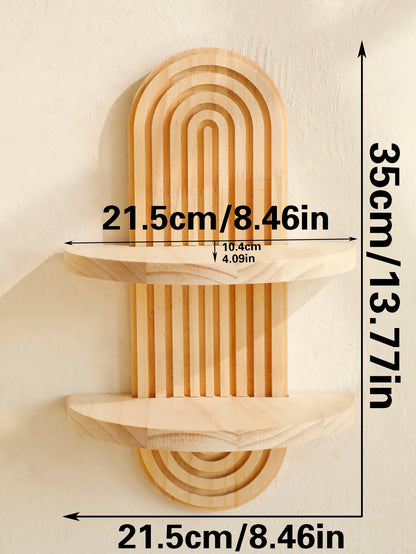 FLUTED AECH WAL SHELF