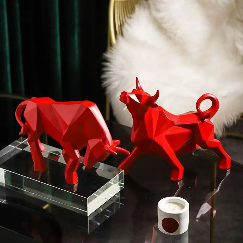 TITAN BULL SCULPTURE