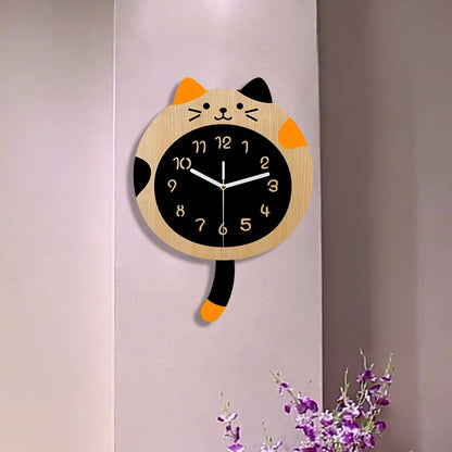 WHISKER TICK CAR WALL CLOCK