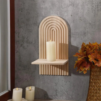 FLUTED AECH WAL SHELF