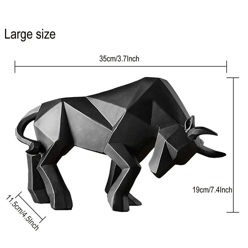 TITAN BULL SCULPTURE
