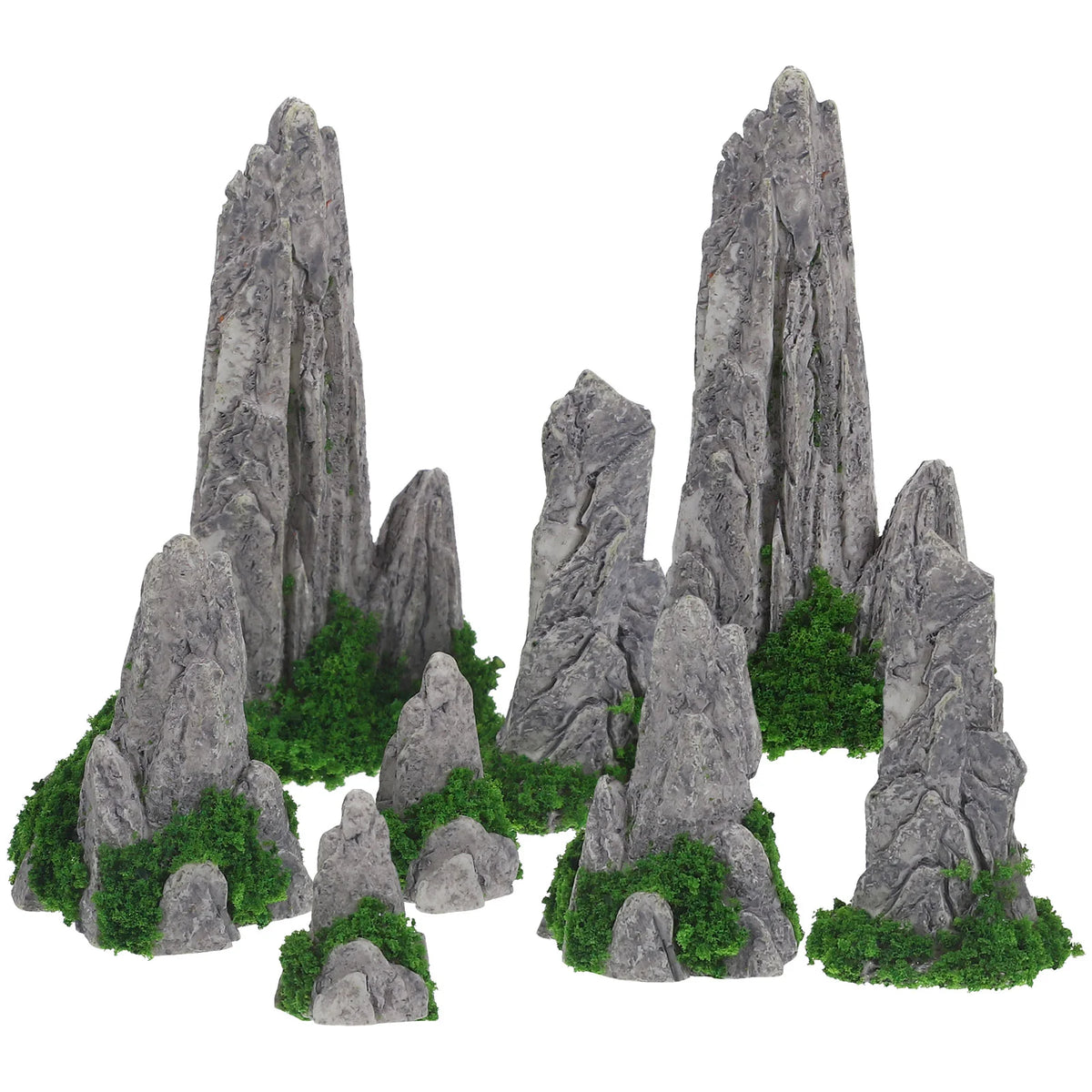 THE MOSSY PINNACLE PEAKS