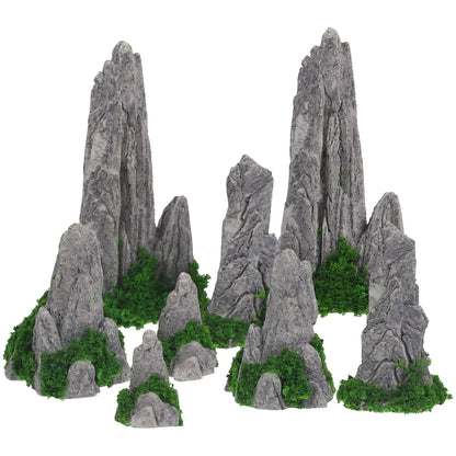 THE MOSSY PINNACLE PEAKS