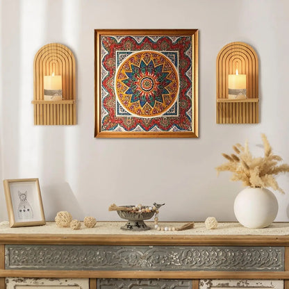 FLUTED AECH WAL SHELF