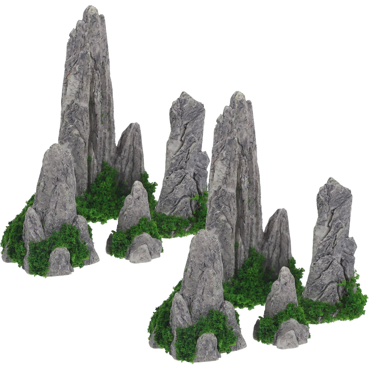 THE MOSSY PINNACLE PEAKS