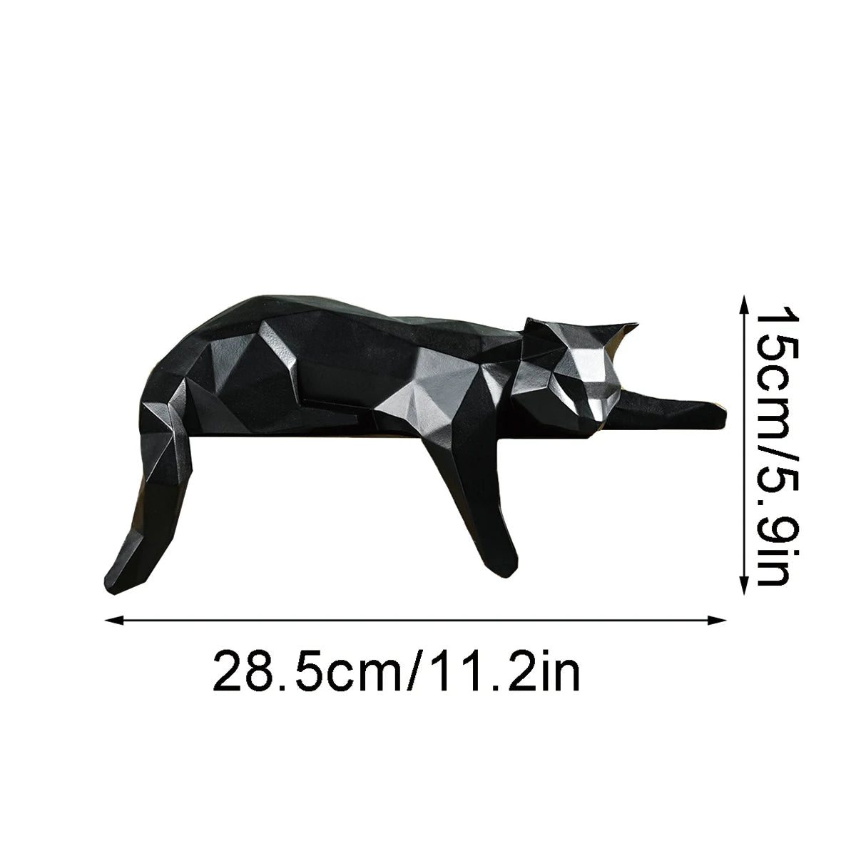 SCANDI CAT SCULPTURE