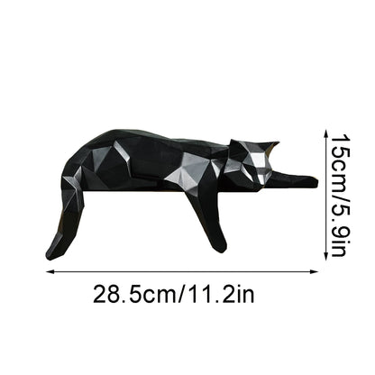 SCANDI CAT SCULPTURE
