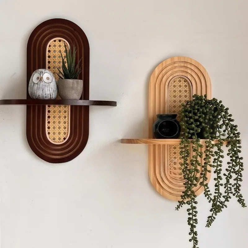 AURA CANE WALL SHELF