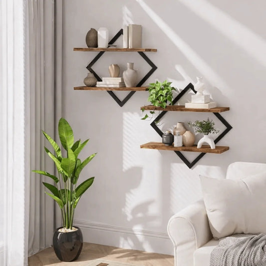 DIAMOND HAVEN WALL SHELF