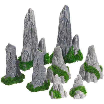THE MOSSY PINNACLE PEAKS