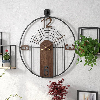 TIMEPORTAL ARC WALL CLOCK