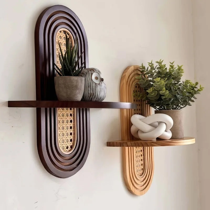 AURA CANE WALL SHELF