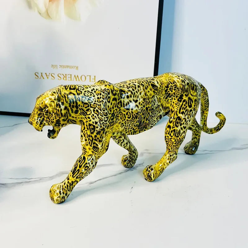 GOLDEN PREDATOR SCULPTURE