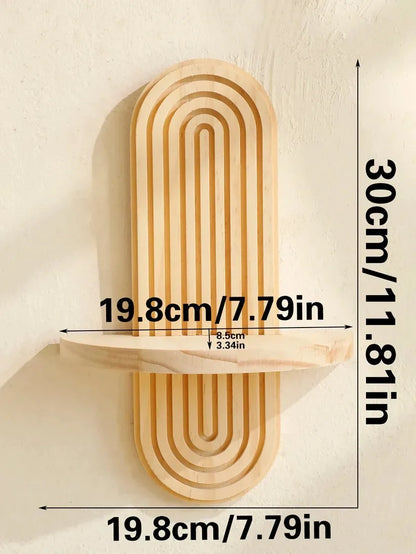 FLUTED AECH WAL SHELF