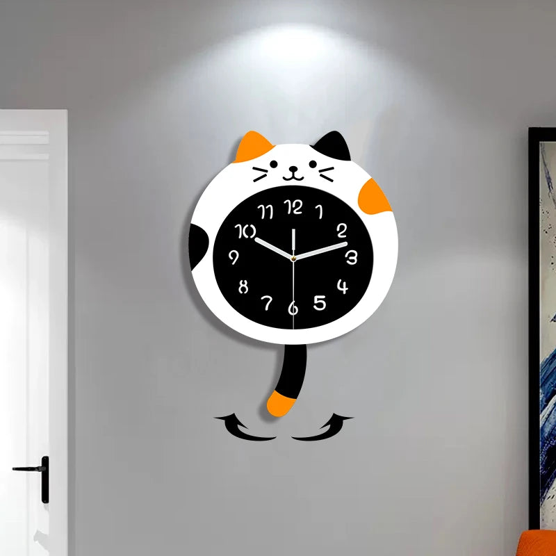 WHISKER TICK CAR WALL CLOCK