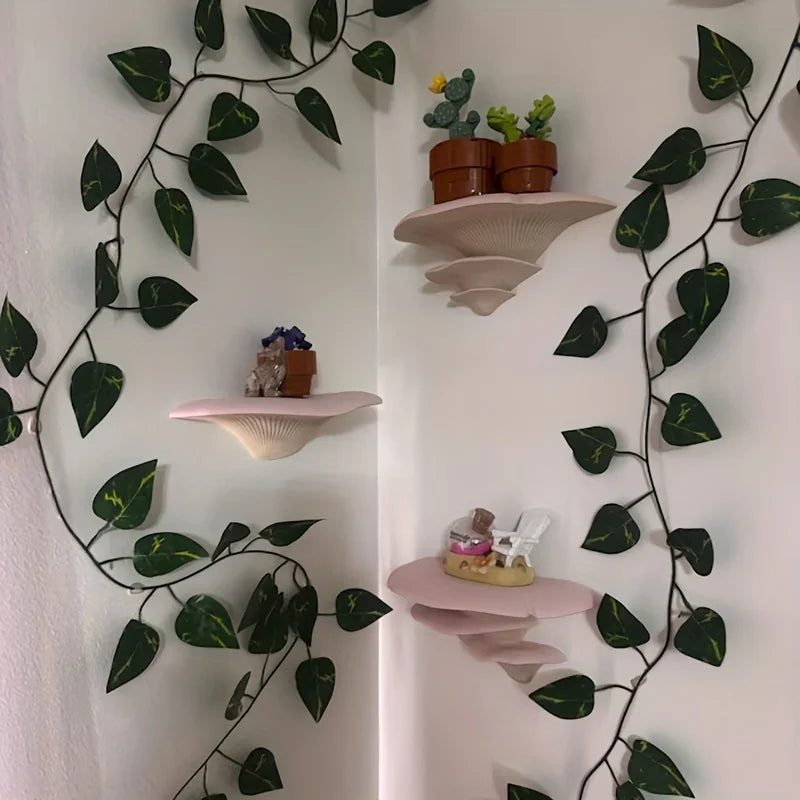 THE IVORY CANOPY WALL SHELF