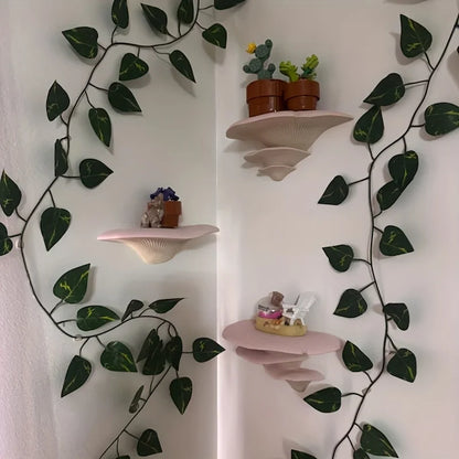 THE IVORY CANOPY WALL SHELF
