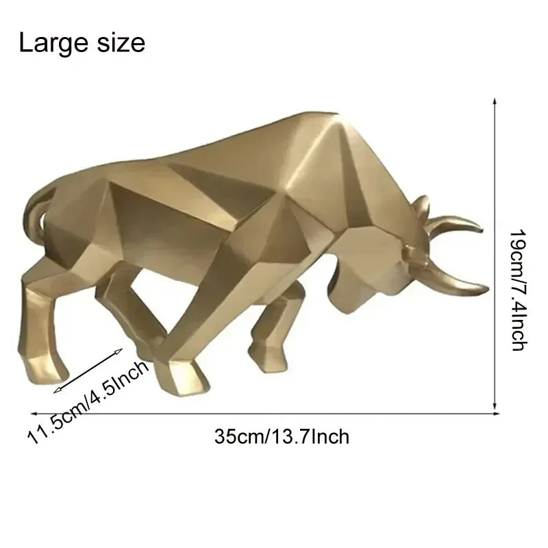 TITAN BULL SCULPTURE