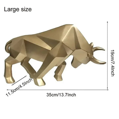 TITAN BULL SCULPTURE
