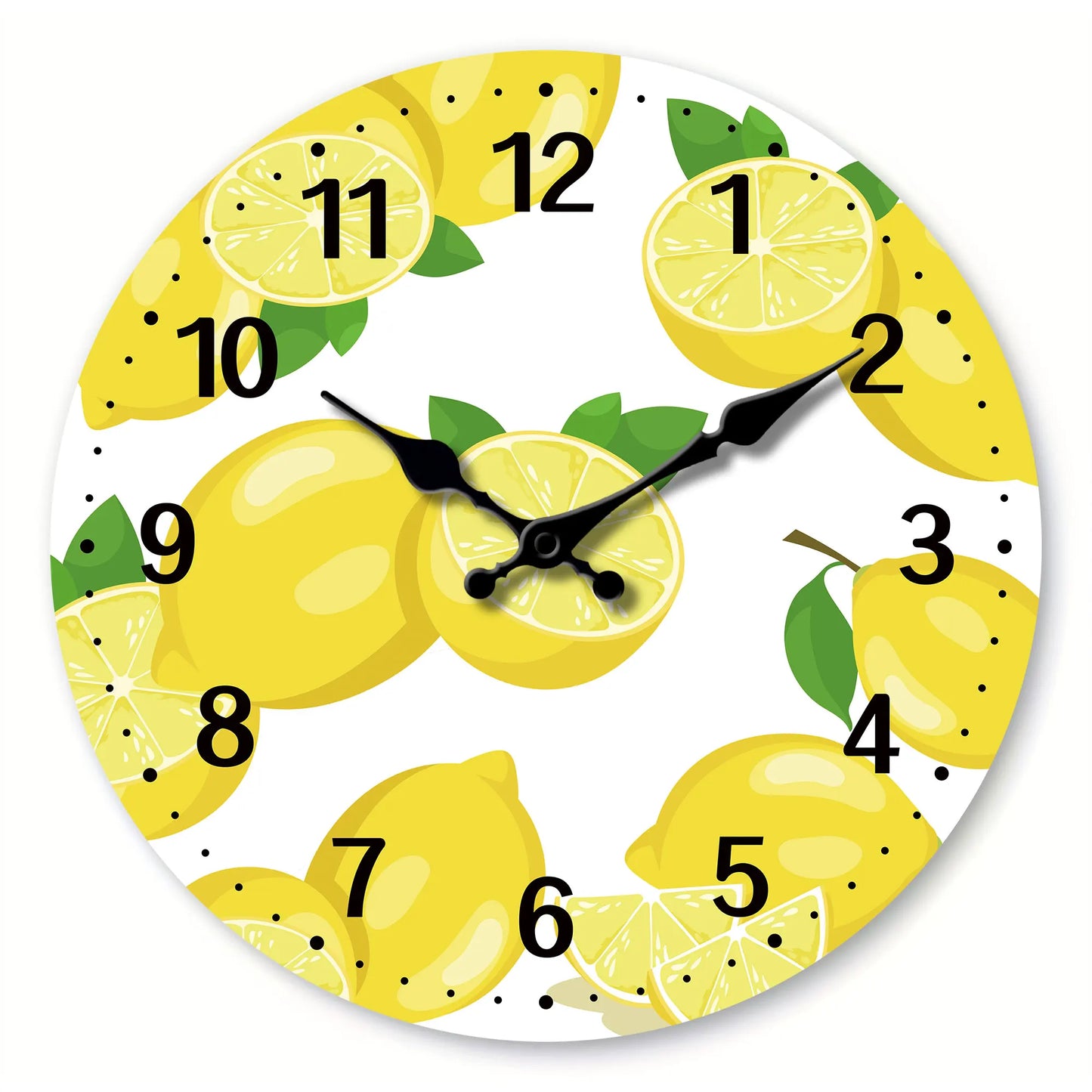 LEMON ZEST WALL CLOCK