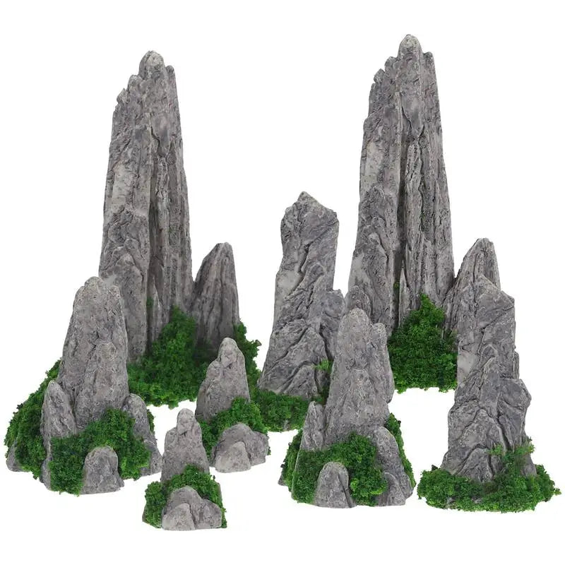THE MOSSY PINNACLE PEAKS