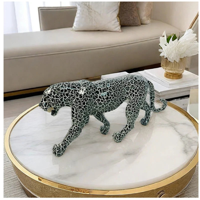 GOLDEN PREDATOR SCULPTURE