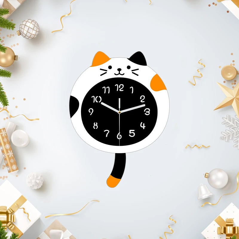WHISKER TICK CAR WALL CLOCK