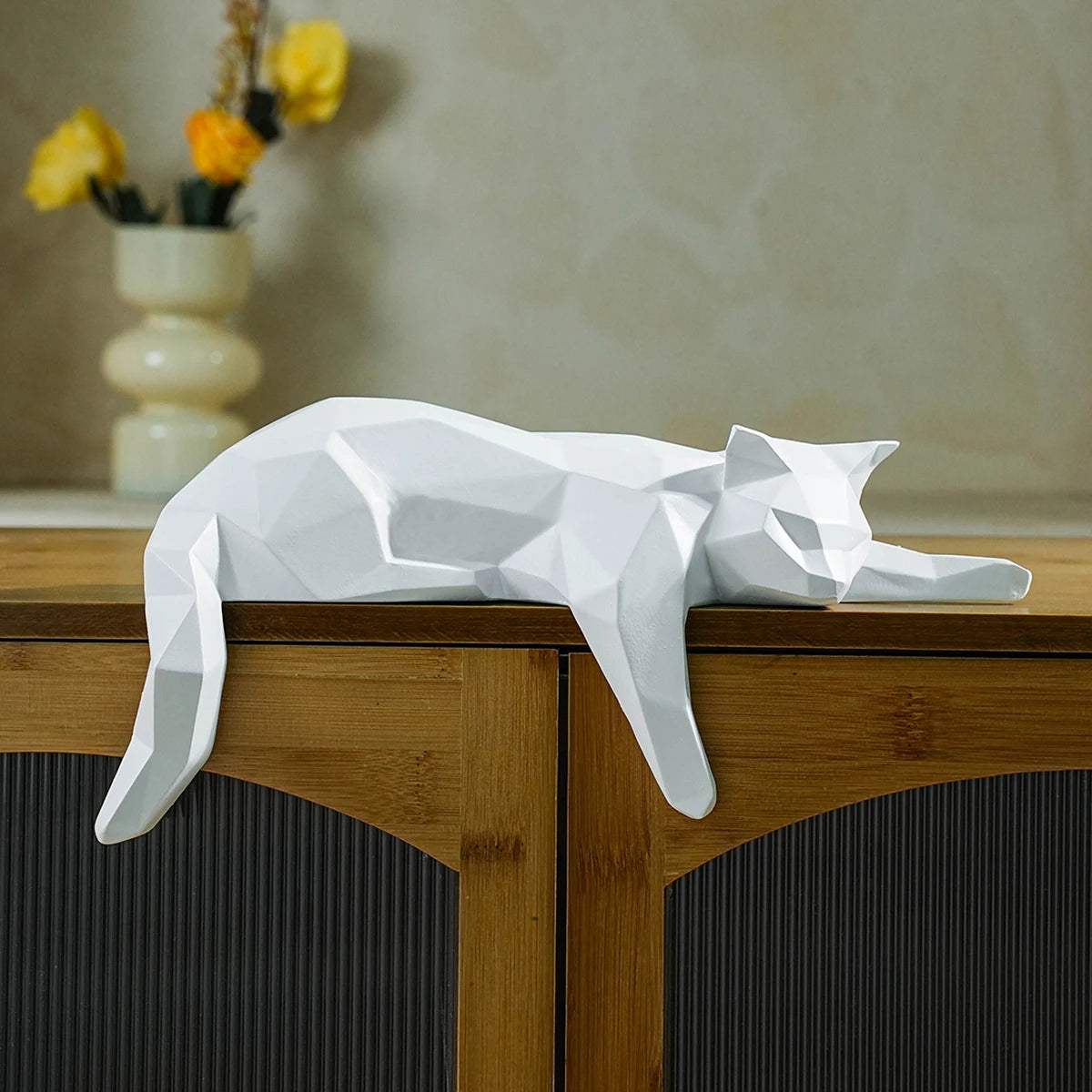 SCANDI CAT SCULPTURE