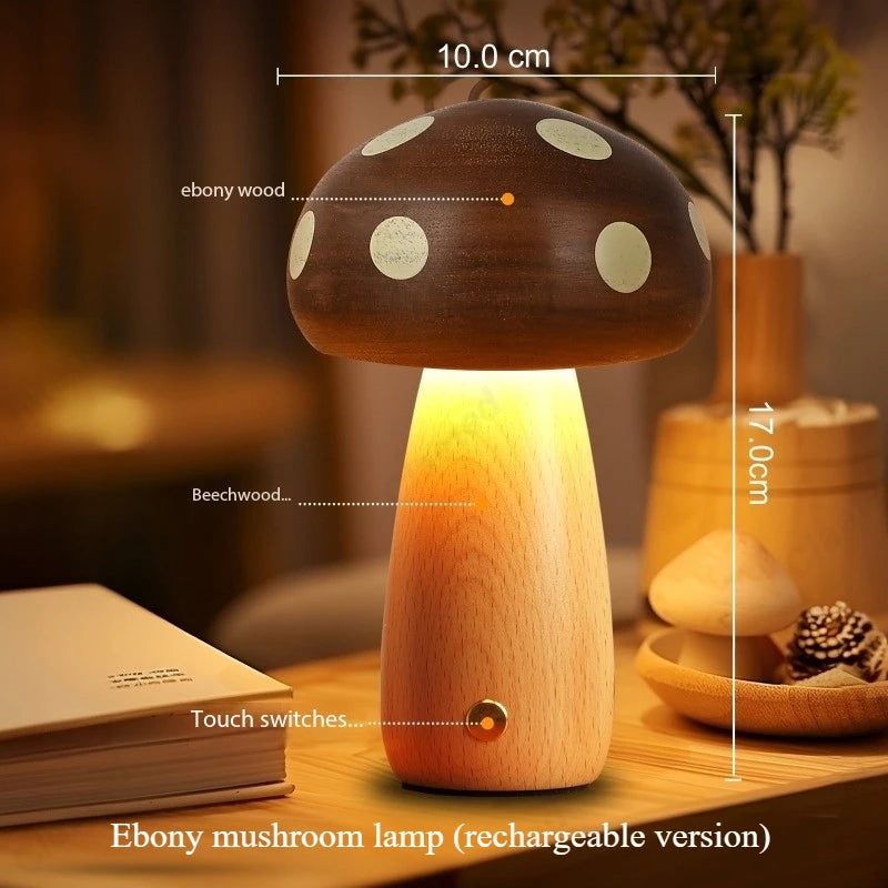 MUSHROOM GLOW TABLE LAMP