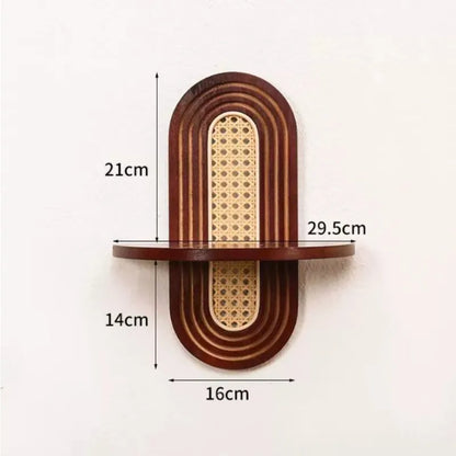 AURA CANE WALL SHELF