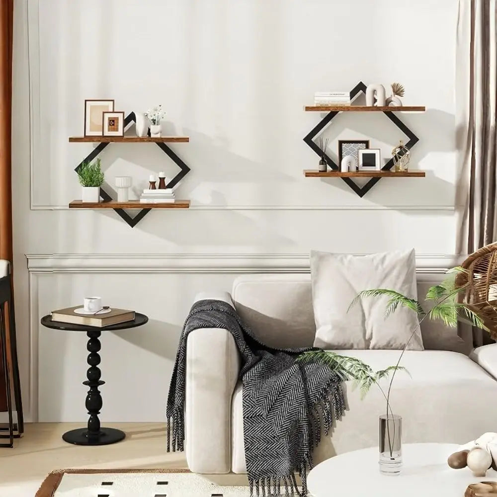 DIAMOND HAVEN WALL SHELF